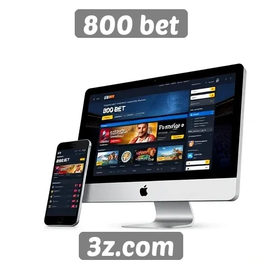 Acessibilidade do site 800 bet em diferentes dispositivos