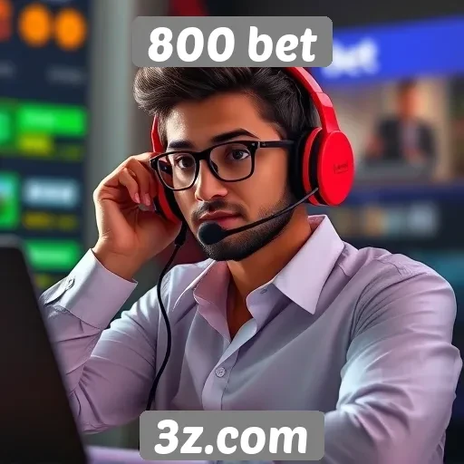 Avaliação do suporte ao cliente do site 800 bet
